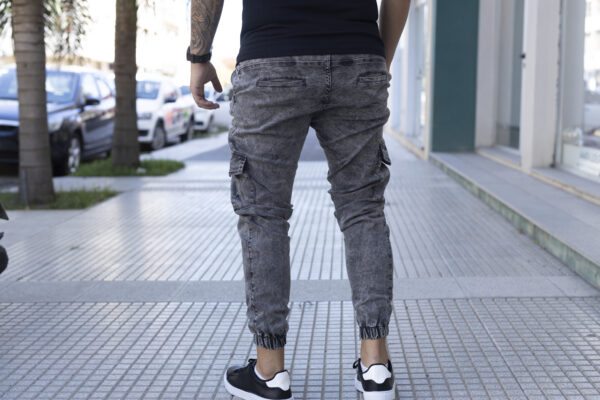 Jogger jean GRIS nevado - Image 3