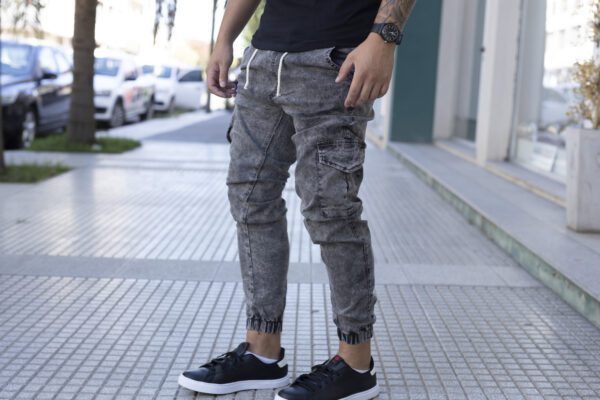 Jogger jean GRIS nevado