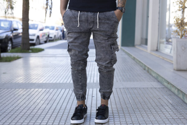 Jogger jean GRIS nevado - Image 2