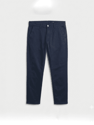 PANTALON CHINO GABARDINA COLOR AZUL MARINO