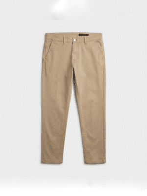 PANTALON CHINO GABARDINA COLOR BEIGE