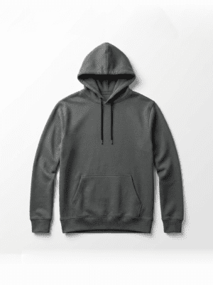 Buzo Darlon Con Capucha color Gris Topo