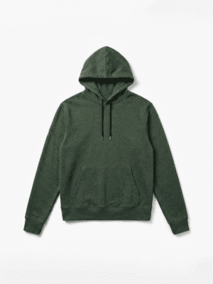 Buzo Darlon Con Capucha color Verde
