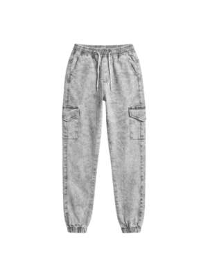 JOGGER CARGO - JEANS GRIS CLARO