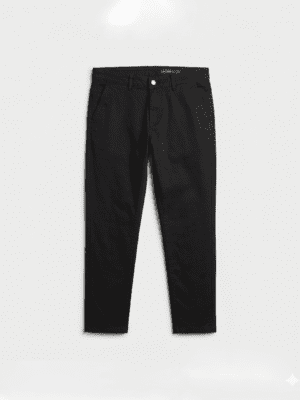 PANTALON CHINO GABARDINA COLOR NEGRO