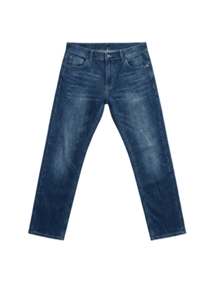 JEAN MOM - AZUL