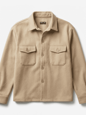 Camisaco de Paño color beige